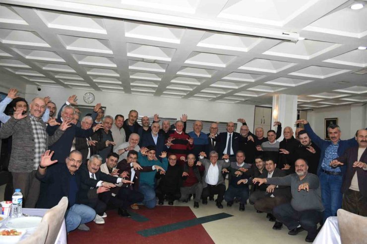 Palandöken masterler moral yemeğinde buluştu