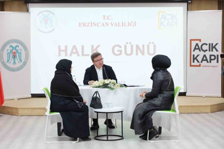 Vali Aydoğdu, "Halk Günü"nde 61 vatandaşı dinledi