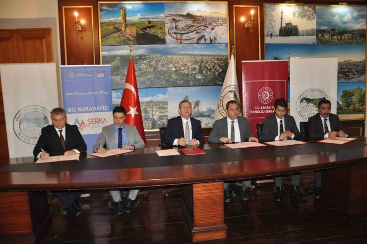 Kars’ta 19 milyonluk projenin sözleşmesi imzalandı