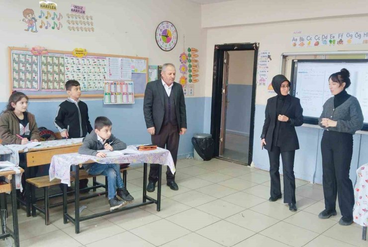 İlçe Milli Eğitim Müdürü Zeynep Oğuz Çam’dan okul ziyaretleri