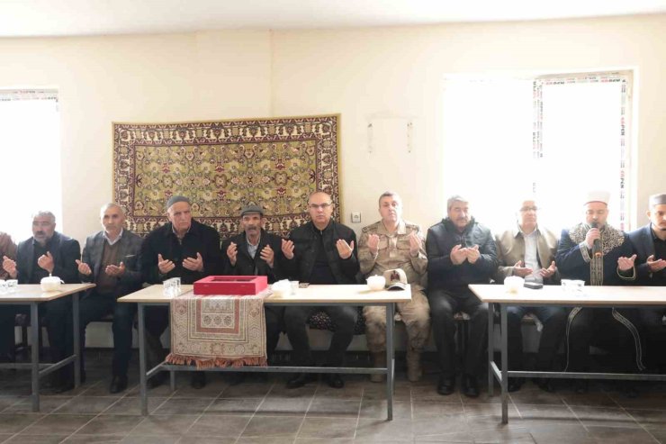 Ağrı Valisi Koç, Kıbrıs Gazisi Süleyman Pisil’in ailesine taziye ziyaretinde bulundu