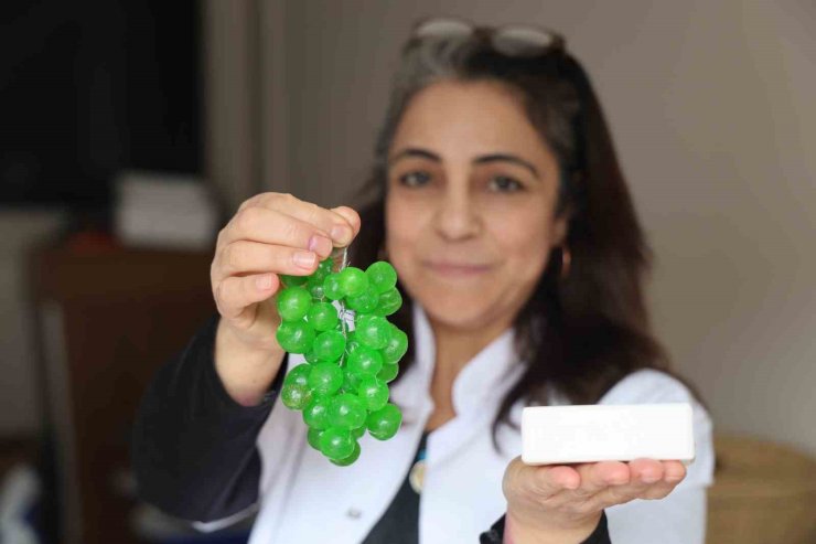 Sabunlar, kadınların elinde sanata dönüşüyor