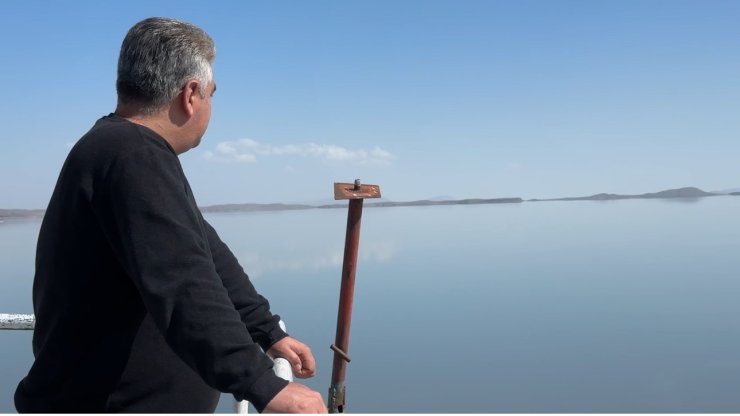 Kuruyan Urmiye Gölü yeniden eski ihtişamına kavuşuyor