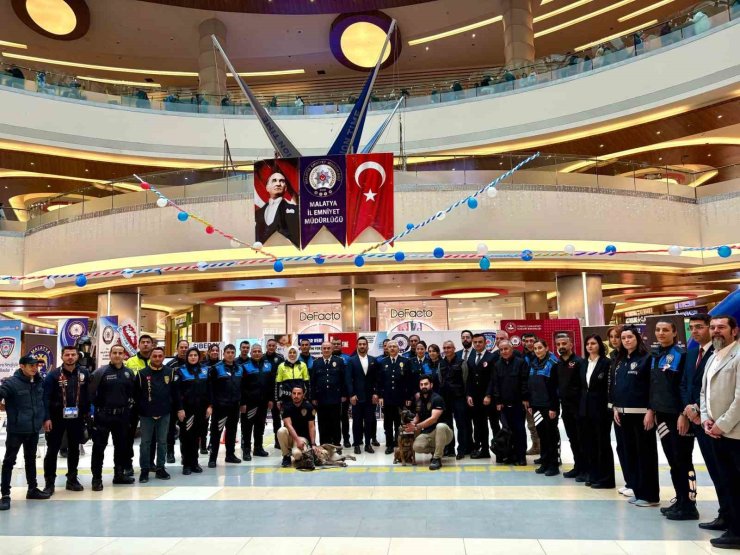 Türk Polis Teşkilatı’nın 180. yılı MalatyaPark AVM’de kutlandı