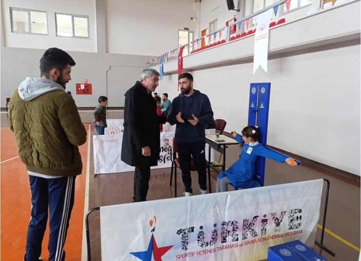 Diyadin’de yetenek taraması sürüyor