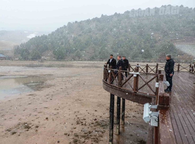 Ergan Dağı Kayak Merkezi incelendi