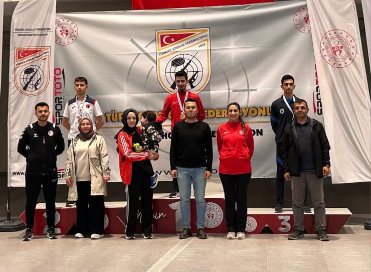 Havalı Silahlar Türkiye Şampiyonasında Erzincan başarısı