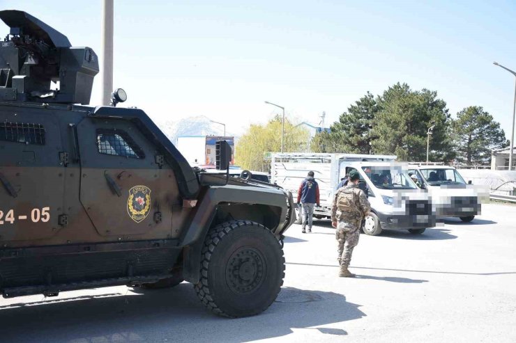 Erzincan’da 20 ekip, 172 personelle huzur ve güven uygulaması