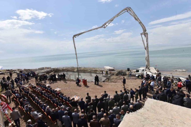 Ahlat’ta ‘Su Sporları Merkezi’nin temeli atıldı