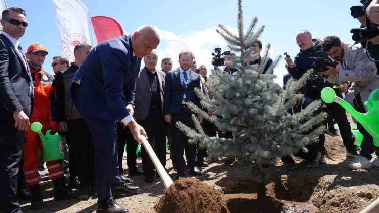 Erzurum’da EİT ülkeleri adına hatıra ormanı oluşturuldu