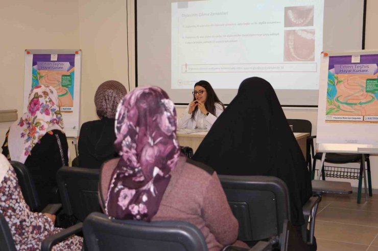 Elazığ’da sağlıklı hayat için sahadayız eğitimi