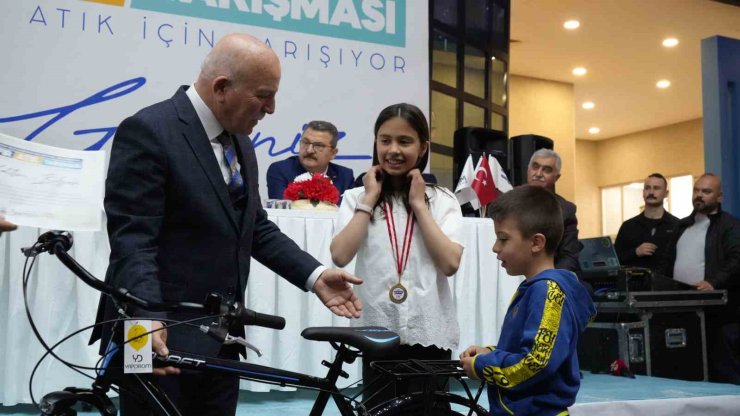 Sıfır atıkta yarıştılar, ödülleri kaptılar