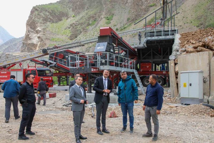 Hakkari’de 150 tonluk üretim kapasiteli tesis kuruluyor