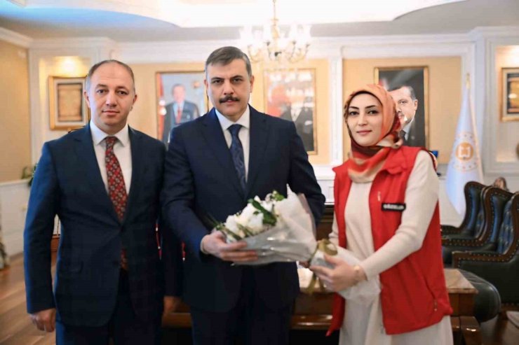 Vali Çiftçi’ye gençlik haftası ziyareti