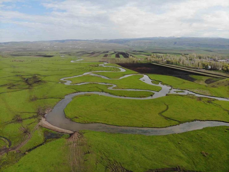 Kars’ta tabloları kıskandıran görüntü