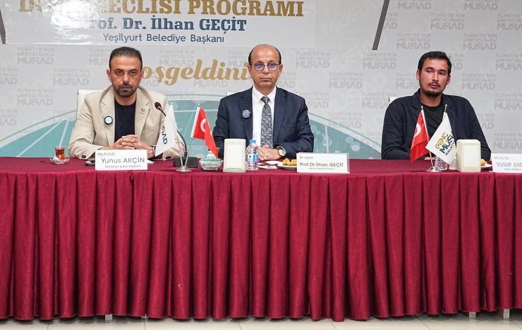 Başkan Geçit, MÜSİAD’ın ‘Dost meclisi’ programına katıldı