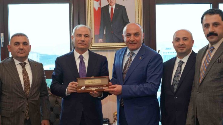 ETSO’dan AK Parti Genel Başkanvekili Efkan Ala’ya ziyaret