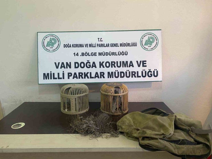 Van’da kaçak keklik avlayan bir kişiye 49 bin 219 lira ceza