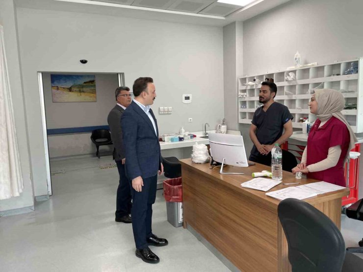 Kaymakam Bayram’dan bayram ziyaretleri