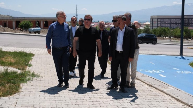 Esentepe’de devam eden çalışmalar incelendi