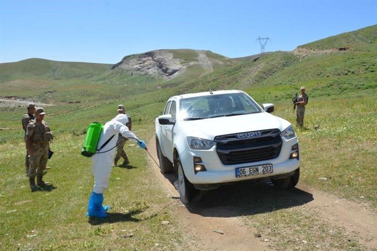 Berçelan Yaylası’nda şap tatbikatı