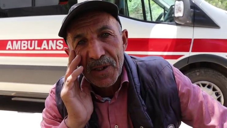 Taş ocağında yaşanan göçükte madende bulunan işçi o onları anlattı