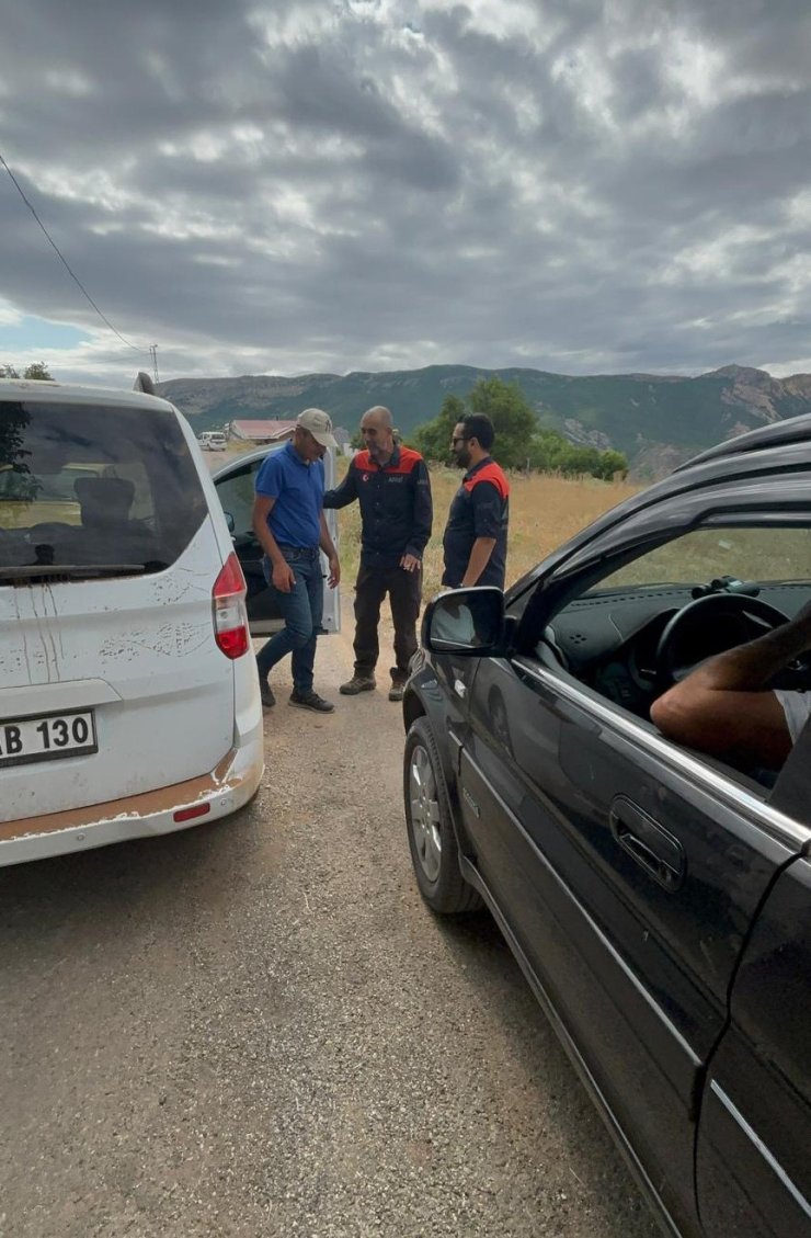 Tunceli’de kayıp vatandaş AFAD ekipleri tarafından bulundu