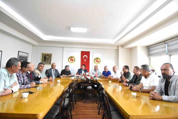 Erzurum Kent Konseyi’nden DAGC Başkanı Türkez’e hayırlı olsun ziyareti