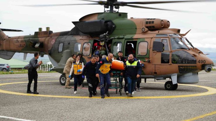 Uçak kazasında yaralı yolcunun hayati tehlikesi devam ediyor