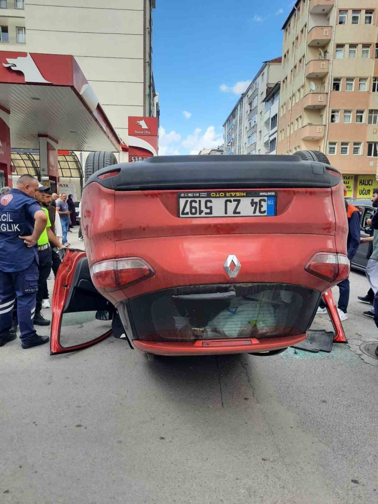 Kars’ta trafik kazası: 3 yaralı