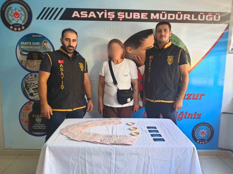 200 bin TL’lik vurgun polise takıldı