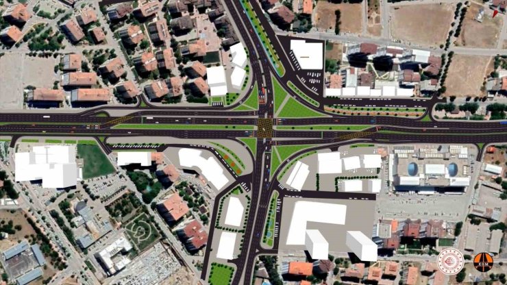 Hazardağlı Kavşağı düzenleme çalışmaları başlıyor