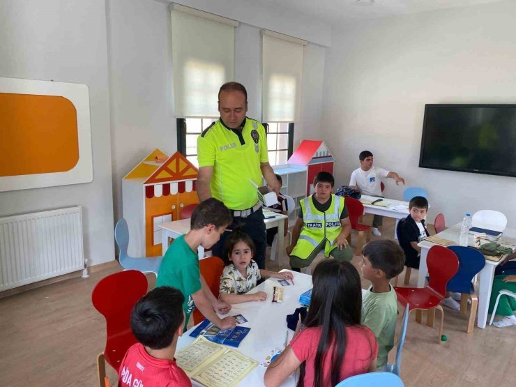 Erzincan’da çocuklara trafik bilinci aşılandı