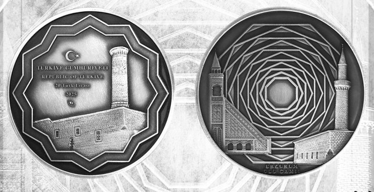 "Erzurum Ulu Camii Hatıra Parası" tedavüle çıktı