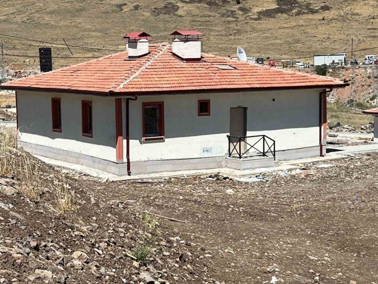 Akçadağ Kozluca’da deprem konutlarında sona doğru