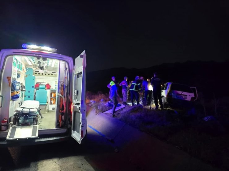 Bingöl’de otomobil ata çarptı: 2 yaralı