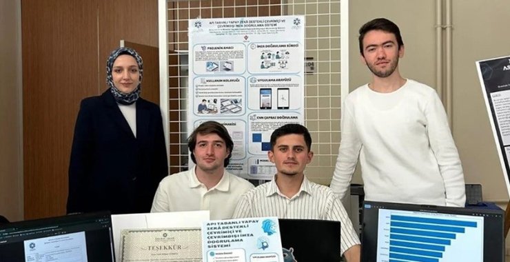 ETÜ’lü öğrencilerin geliştirdiği yapay zekâ destekli imza doğrulama projesi TÜBİTAK tarafından desteklendi