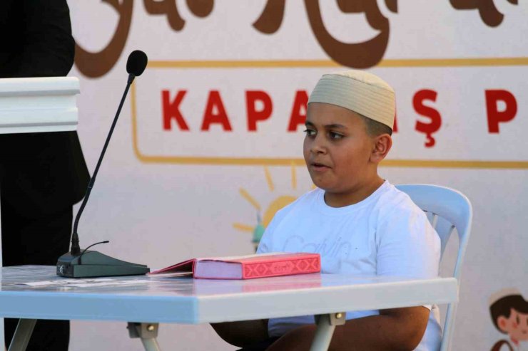 Hekimhan’da yaz Kur’an kursları kapanış programı düzenlendi