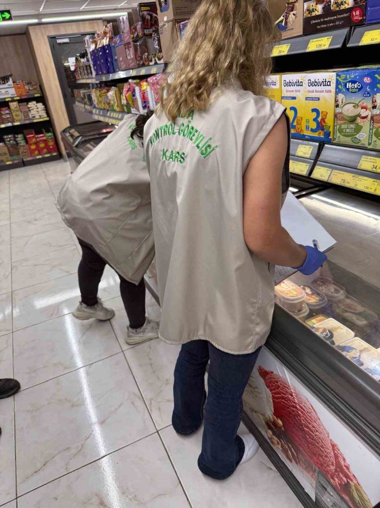 Susuz’da marketlerde denetim