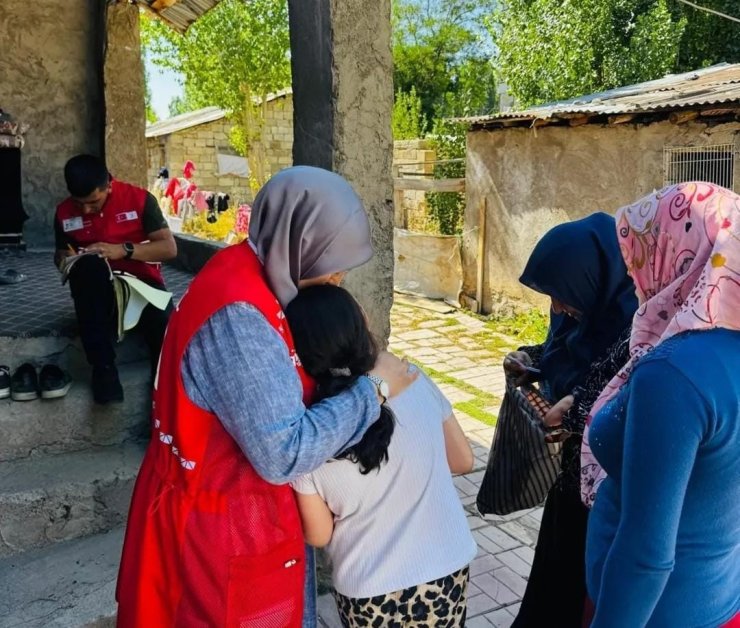 Patnos’ta Türk Kızılay seferberliği