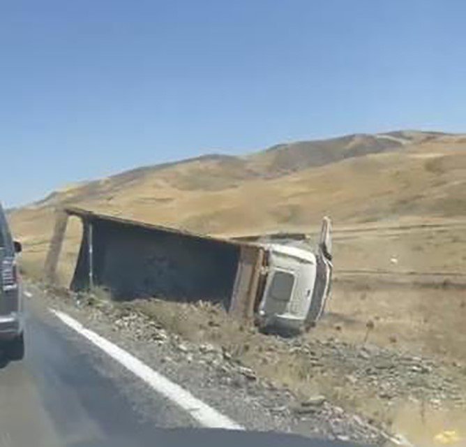 Muş’ta meydana gelen trafik kazasında 1 kişi yaralandı