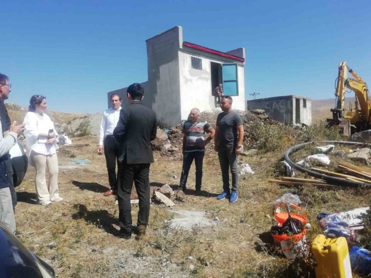 Susuz’da içme suyu depoları yenileniyor