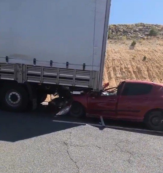 Kars’ta trafik kazası: 1 yaralı