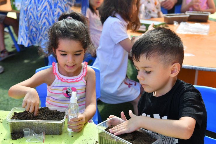 Başkan Geçit, "Toprağa dokunan her çocuk, geleceğe umut olur"