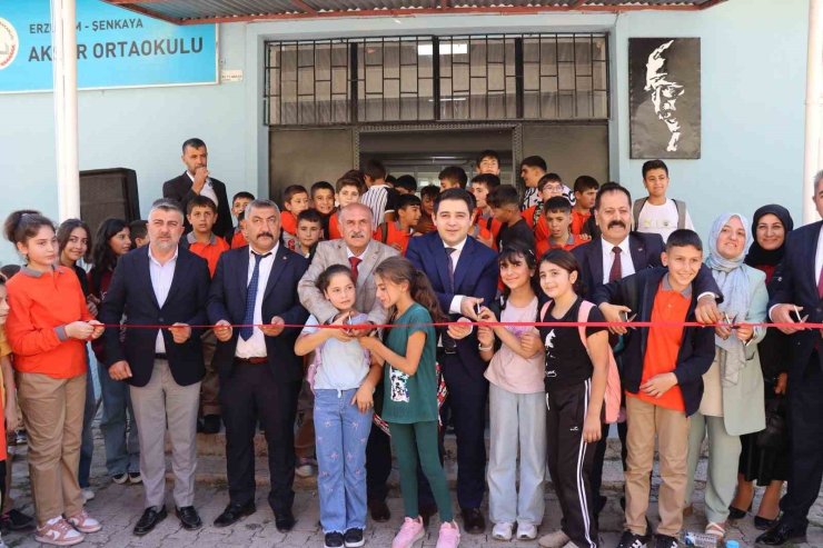 ETB’den eğitime anlamlı destek: Köy okulu yenilendi