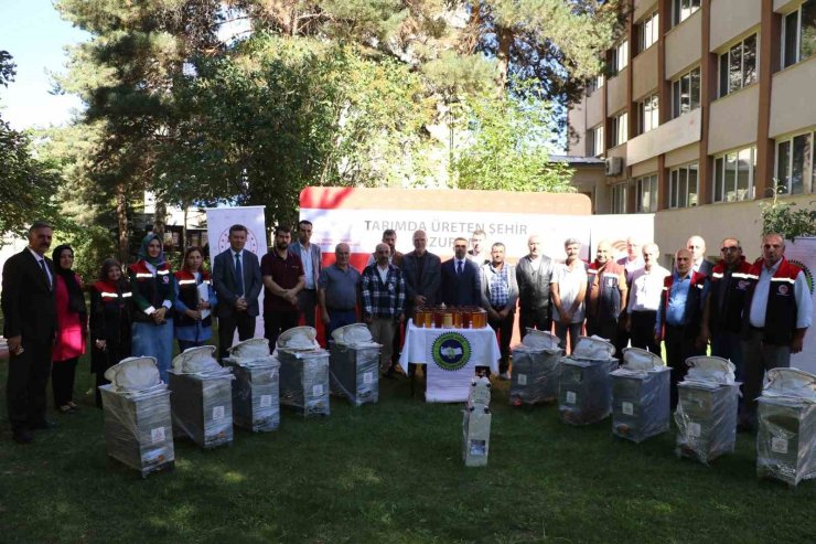 Erzurum’da organik arıcılığa destek