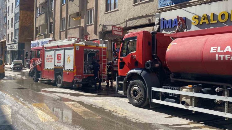 Elazığ’da odunluk yangını: 1 kişi dumandan etkilendi