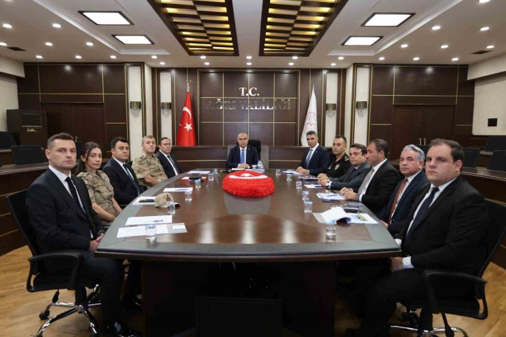 Ağrı’da "Üniversite Güvenlik Koordinasyon" toplantısı yapıldı