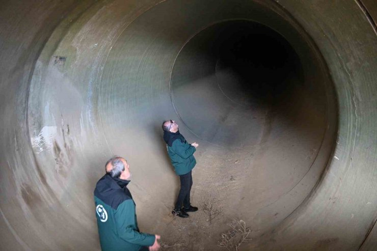 Kars Barajı Sulaması İletim Hattı’nda çalışmalar sürüyor
