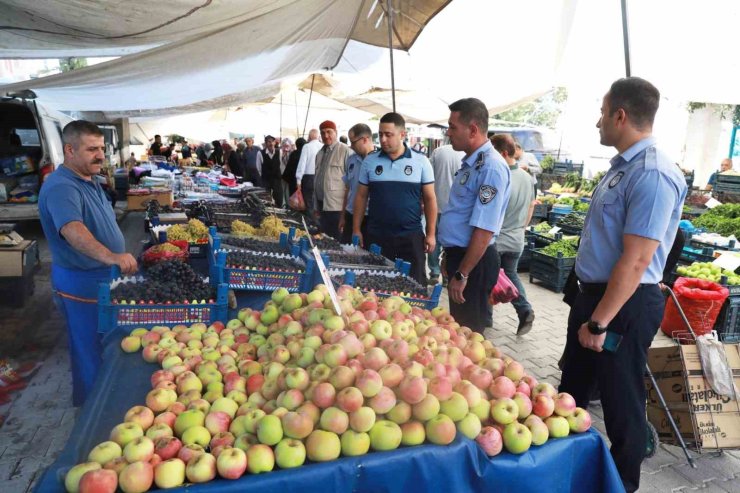 Battalgazi’de pazar yerlerinde hassas denetim